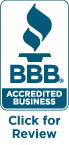 Better Business Bureau accredited business seal